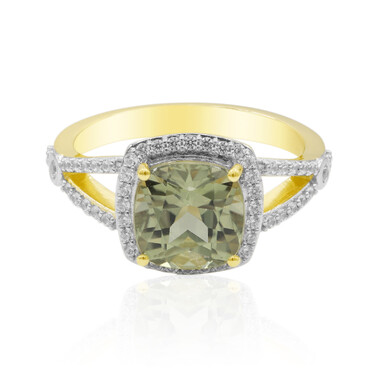 Farbwechsel-Diaspor-Goldring (Tenner Diniz)