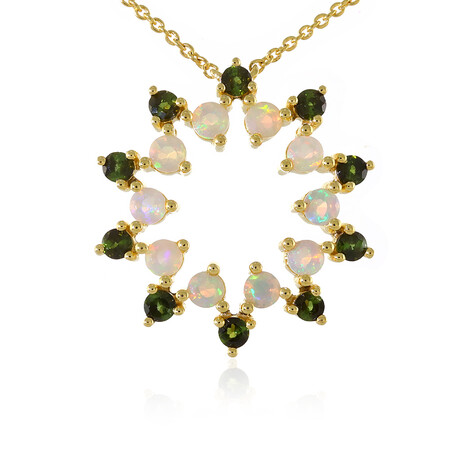 Collana in argento con Opale di Welo