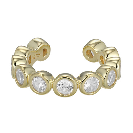 Orecchini in argento con Zircone (Adela Silber)