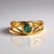 Anello in argento con Grandidierite