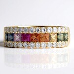 Bague en or et Saphir (CIRARI)