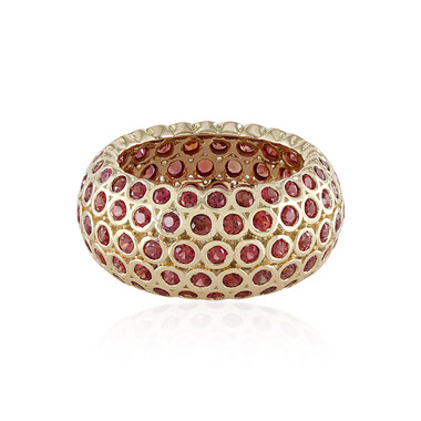 Anello in oro con Rubino Tanzania (de Melo)