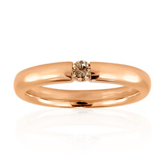 Anello in oro con Diamante Rose de France VS1 di Argyle