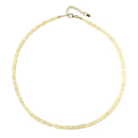 Collier en argent et Opale Welo