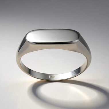 Anillo en plata (Joias do Paraíso)
