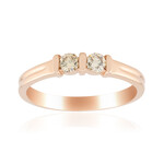 Anillo en oro con Diamante rosa de Francia de Argyle SI1 (Annette)