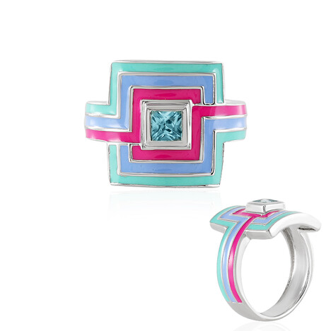 Ratanakiri-Zirkon-Silberring