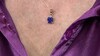 Collier en or et Tanzanite AAA (CIRARI)