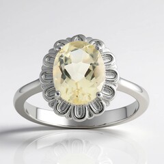 Anello in argento con Pietra del Sole Messicana