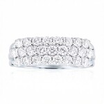 Anello in oro con Diamante VVS1 (G) (Annette)