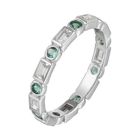 Edelstein-Silberring