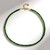 Collana in argento con Diopside Russo