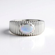 Welo-Opal-Silberring
