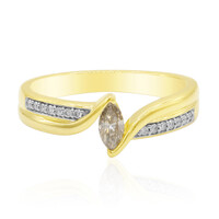 Anello in oro con Diamante Champagne d'Argyle SI1 (Mark Tremonti)
