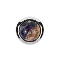 Ciondolo in argento con Charoite
