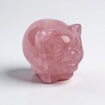 Figura con Quarzo Rosa (Lapis Vitalis)