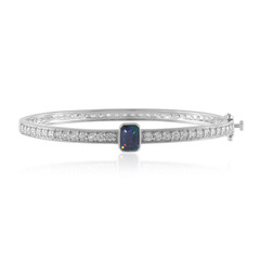 Brazalete en plata con Ópalo de Mezezo (de Melo)