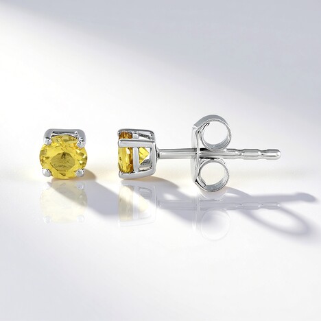 Orecchini in argento con Scapolite