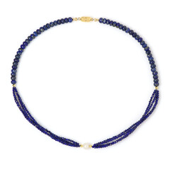 Collar en plata con Perla blanca Freshwater (Adela Silber)