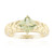 Anillo en oro con Diáspora de color cambiante