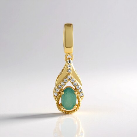 Ciondolo in argento con Grandidierite