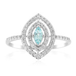 Brasilianischer Paraiba-Turmalin-Goldring (AMAYANI)