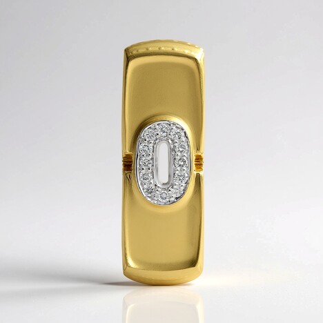 Ciondolo in argento con Diamante I1 (G) (Annette)