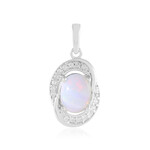 Australischer Opal-Silberanhänger