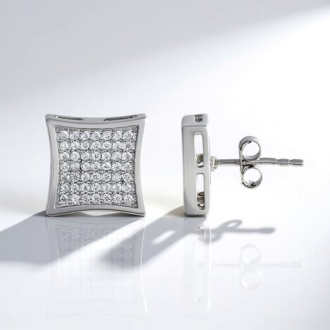 Orecchini in argento con Zircone