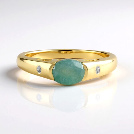 Anello in argento con Grandidierite