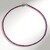 Collier en argent et Rubis du Mozambique (Riya)