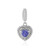 Ciondolo in argento con Tanzanite