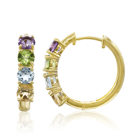 Pendientes en plata con Amatista