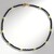 Collana in argento con Spinello Nero