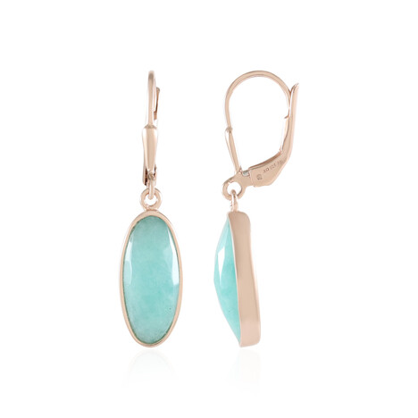 Orecchini in argento con Amazzonite