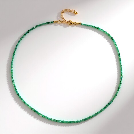 Collana in argento con Smeraldo Colombiano