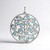 Ciondolo in argento con Apatite Blu