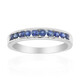 Anello in oro con Zaffiro Ceylon Blu