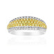 Gouden ring met gele S12 diamanten (CIRARI)
