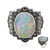 Welo Opal Silver Ring (Annette classic)