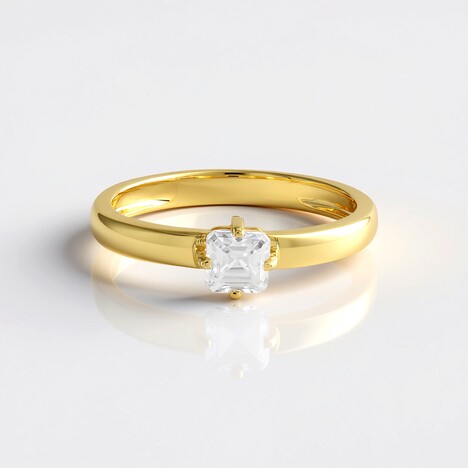 Anello in argento con Zircone