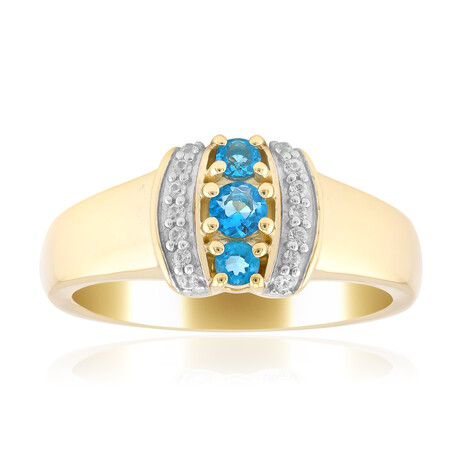 Anello in oro con Haüyne