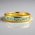 Anello in oro con Tormalina Paraiba Nigeriana