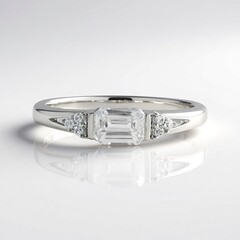 Anello in argento con Zircone