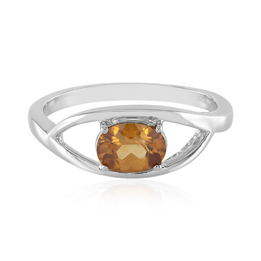 Mandarin-Zirkon-Silberring