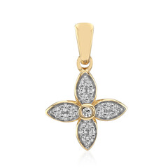 SI1 (G) Diamant-Goldanhänger