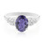Anello in argento con Iolite Ceylon