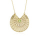Peridot-Silbercollier