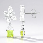 Pendientes en plata con Zircón