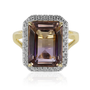 Bague en or et Amétrine (Adela Gold)